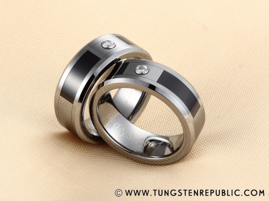 tungsten wedding rings for men
